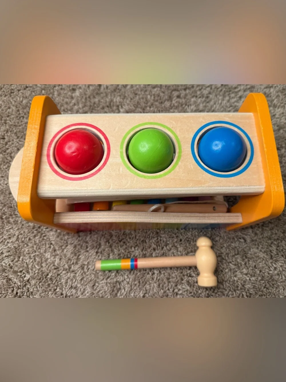 Lakeshore Learning Pound & Play Xylophone Bench Complete